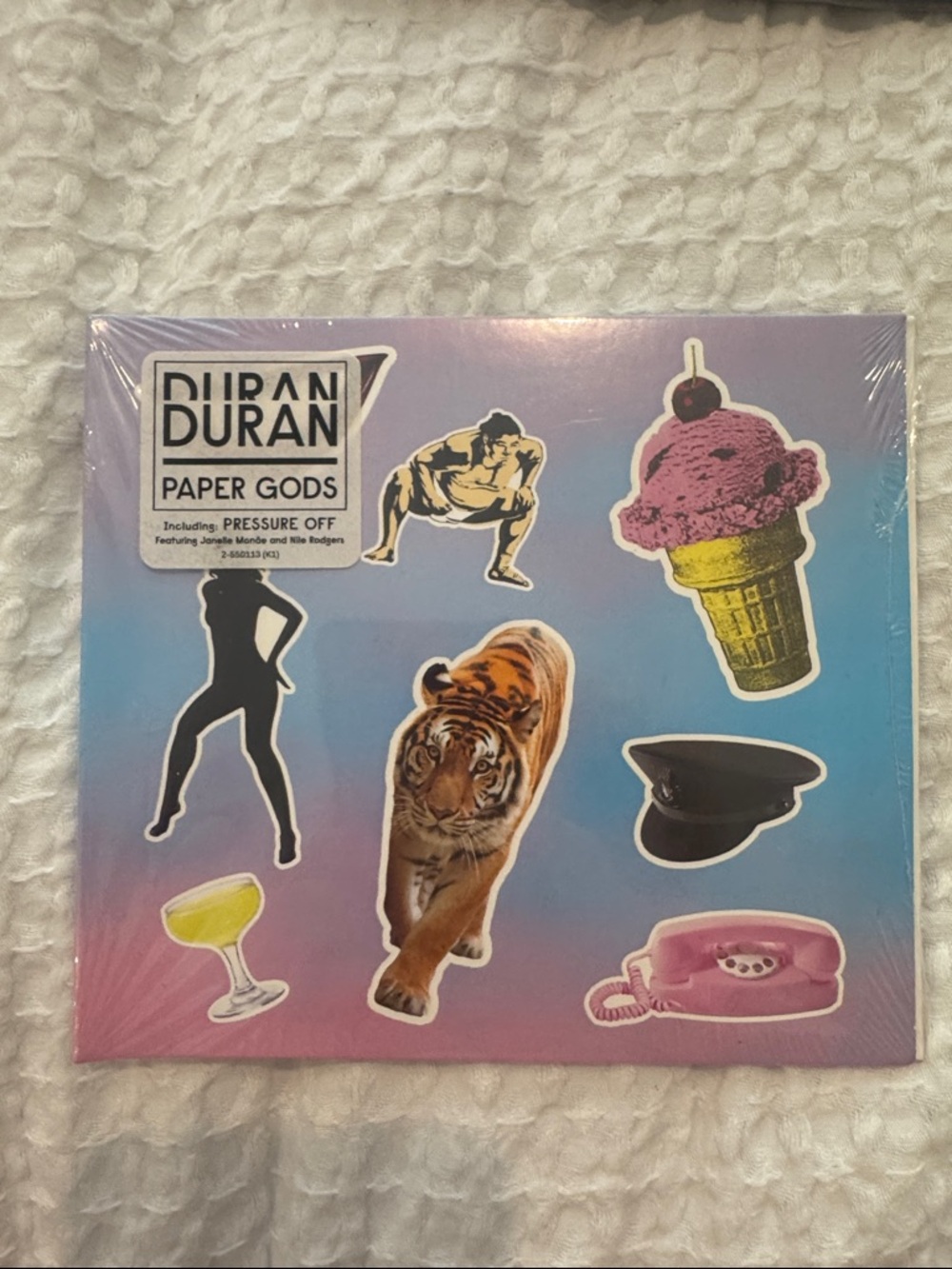 Duran Duran "Paper Gods" CD -Pastel Gradient Cover with Stickers